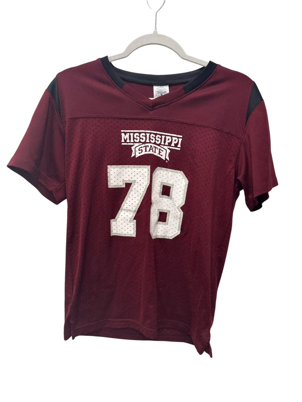 Mississippi State Maroon Football Jersey #78-Size Medium 8/10